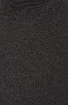 Мужской шерстяная водолазка CORNELIANI темно-серого цвета, арт. 92M503-3825100 | Фото 5 (Материал внешний: Шерсть; Рукава: Длинные; Принт: Без принта; Длина (для топов): Стандартные; Материал сплава: Проставлено; Мужское Кросс-КТ: Водолазка-одежда; Драгоценные камни: Проставлено; Стили: Кэжуэл)