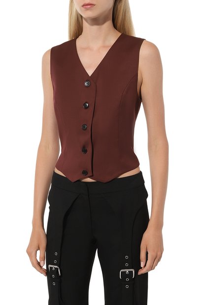 Шерстяной жилет LESYANEBO, арт. SS24/H-872/СR, фото 3