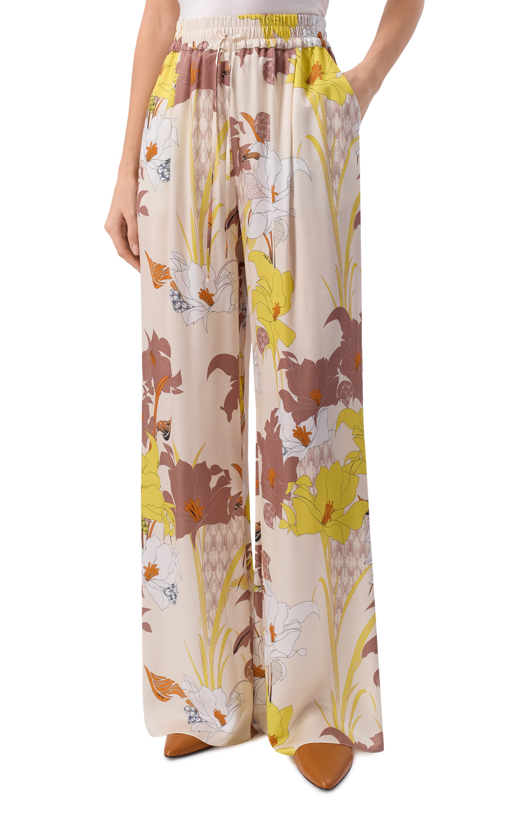 Брюк и из хлопка и шелка FREEAGE, арт. WS26.PT193M.6001.112, фото 3