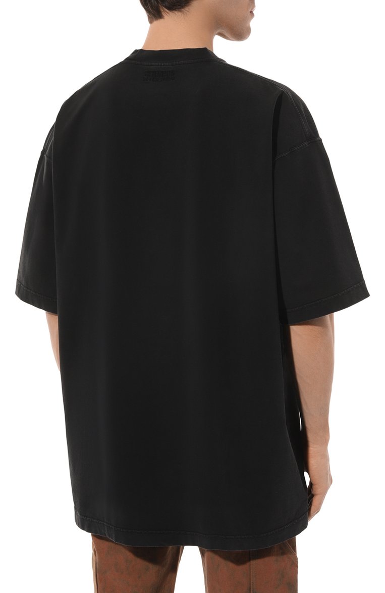 Хлопковая футболка VETEMENTS, арт. UE64TR450B, фото 4