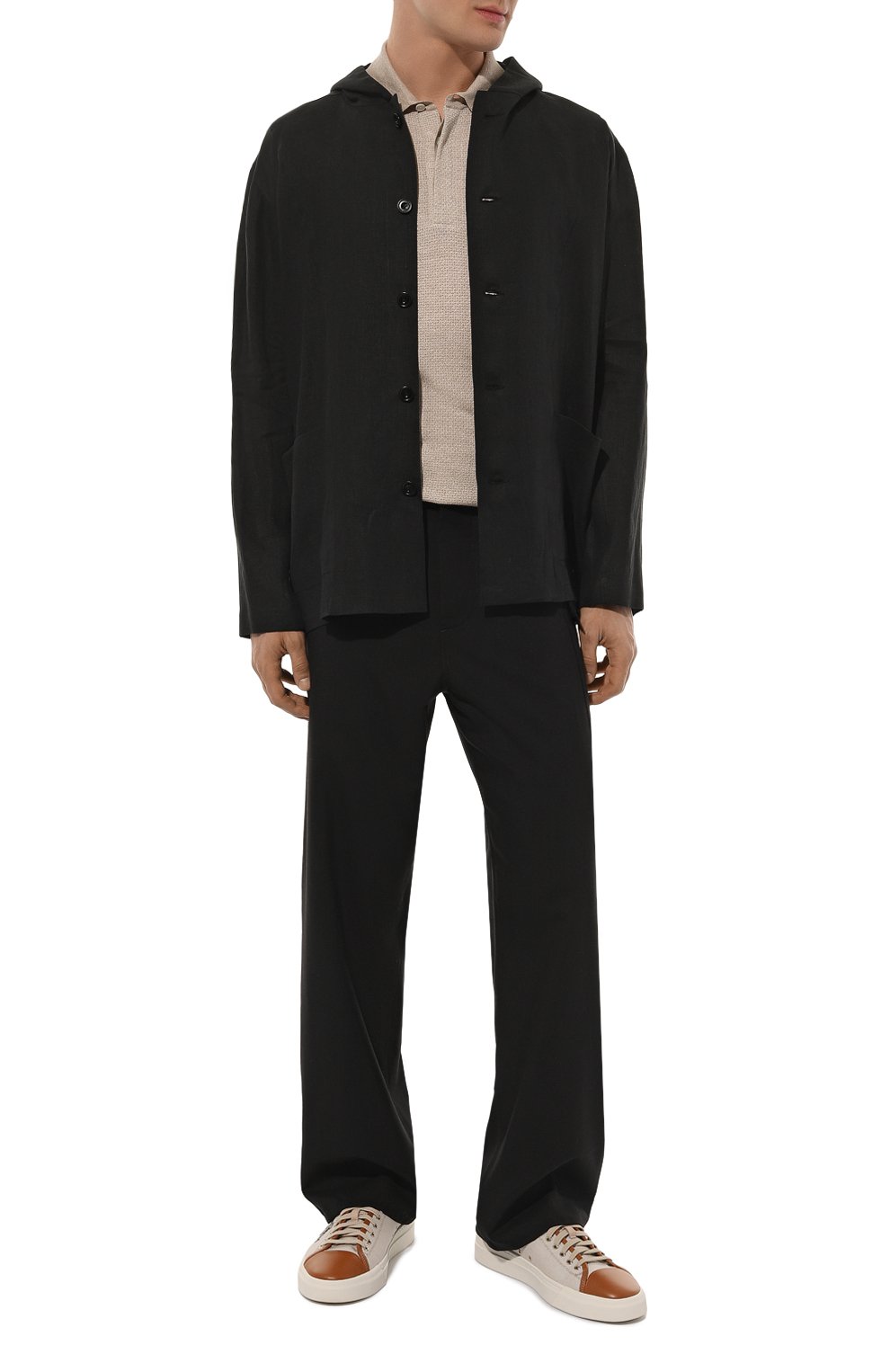 Льняная рубашка KITON, арт. UMCLUCAH08838, фото 2