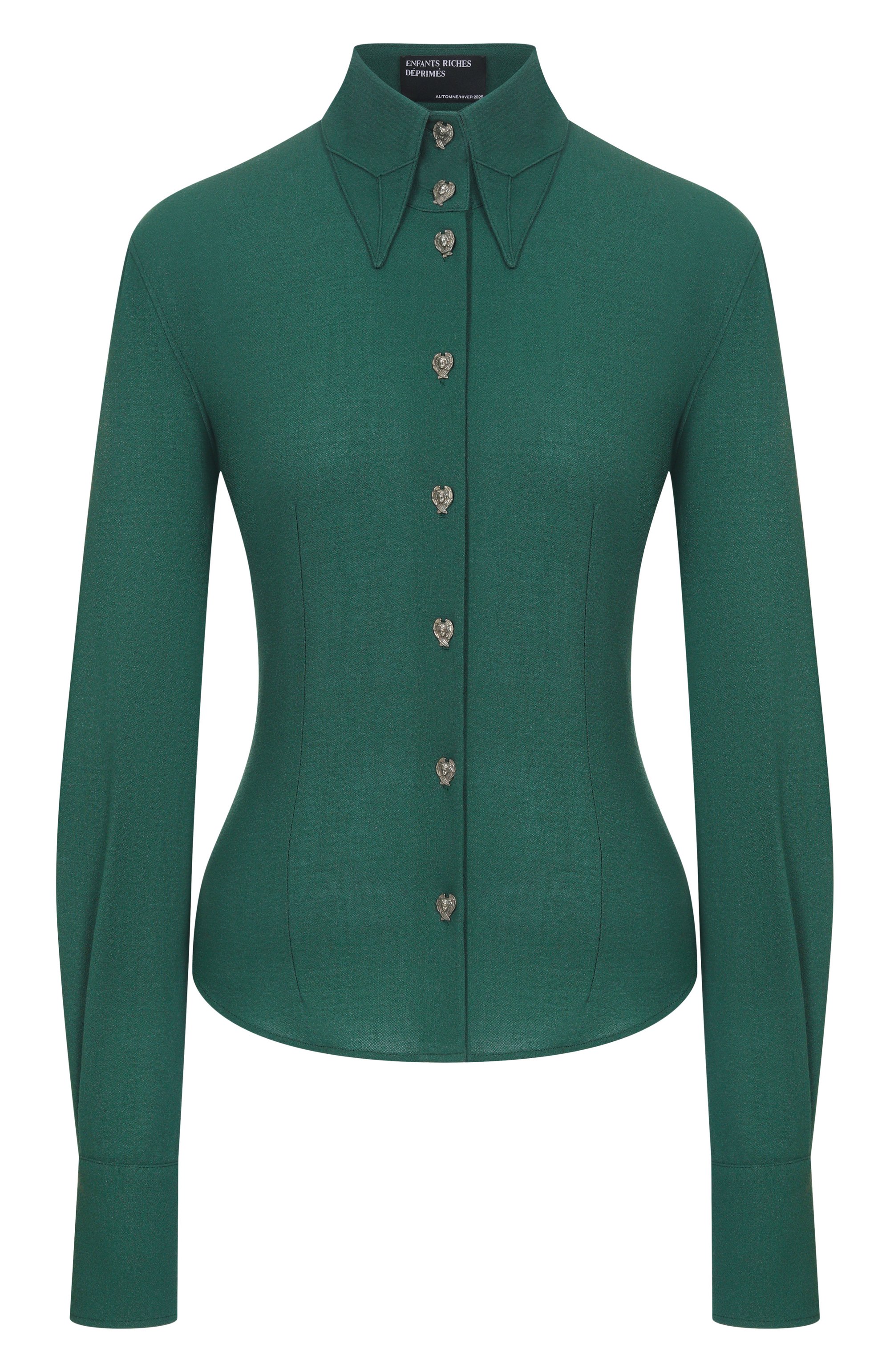 Шерстяная рубашка ENFANTS RICHES DEPRIMES, арт. 120-556, фото 1