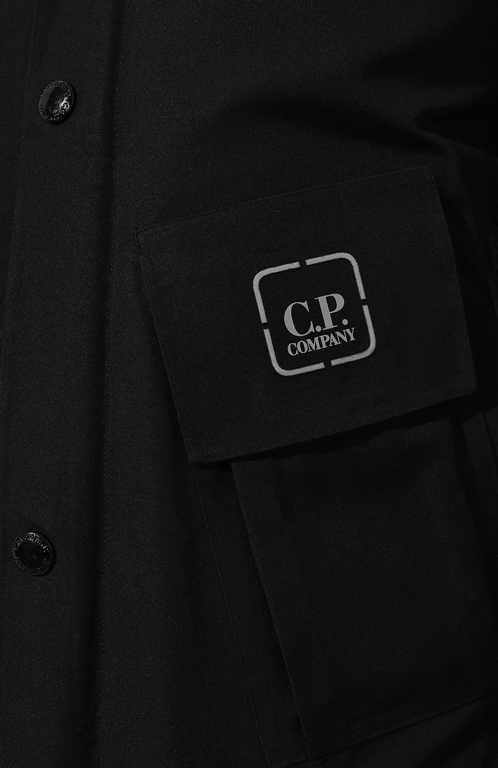 Хлопковая куртка C.P. COMPANY черного цвета по цене 68100 руб., арт. 16CL0W008A006450A, фото 5 Хлопковая куртка C.P. COMPANY, арт. 16CL0W008A006450A, фото 5