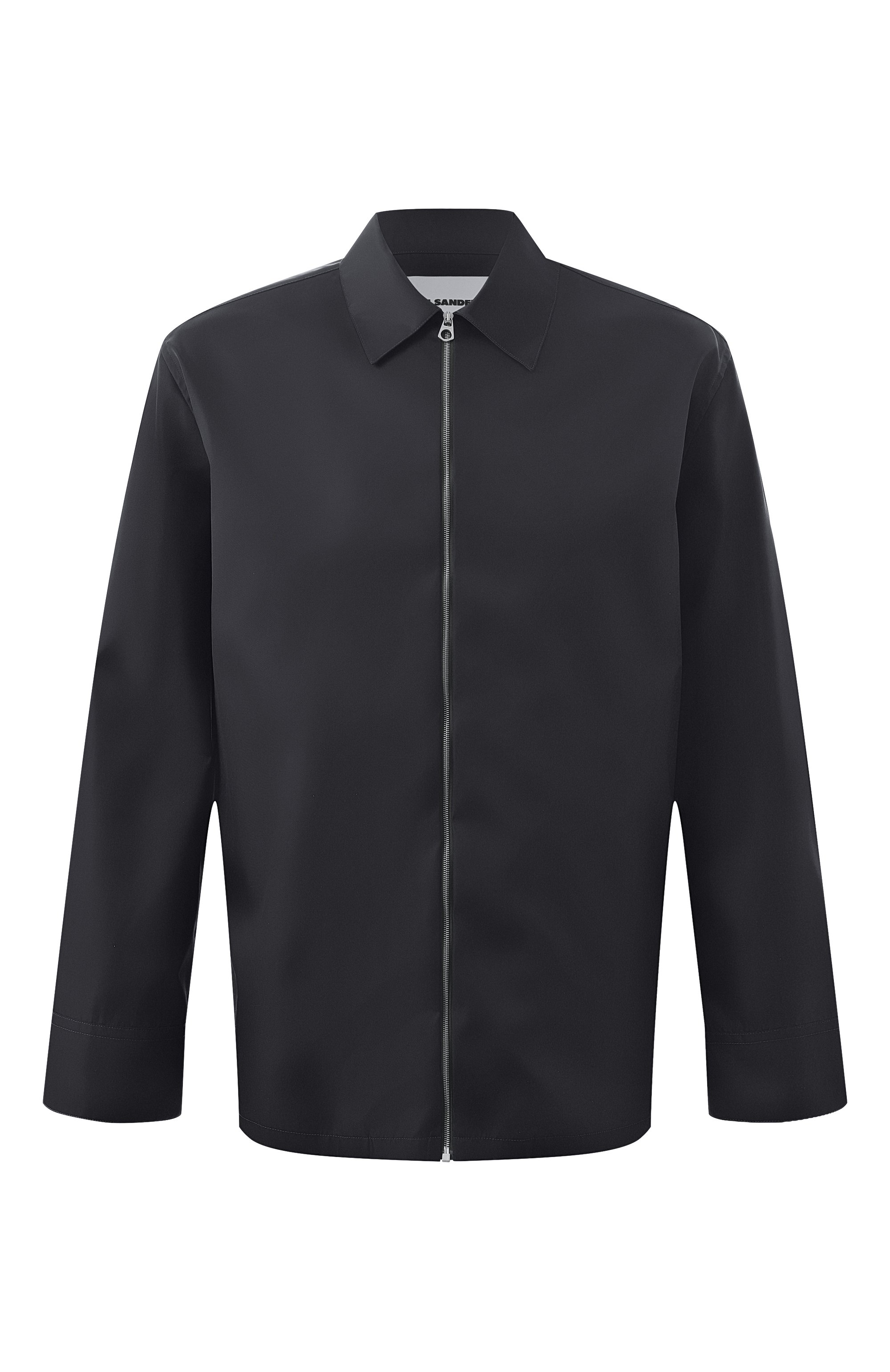 Куртка-рубашка JIL SANDER черного цвета по цене 135500 руб., арт. J22DL0301/J70147, фото 1 Куртка-рубашка JIL SANDER, арт. J22DL0301/J70147, фото 1