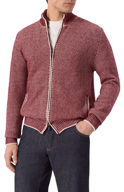 Шерстяной кардиган KITON, арт. UMM072202, фото 3