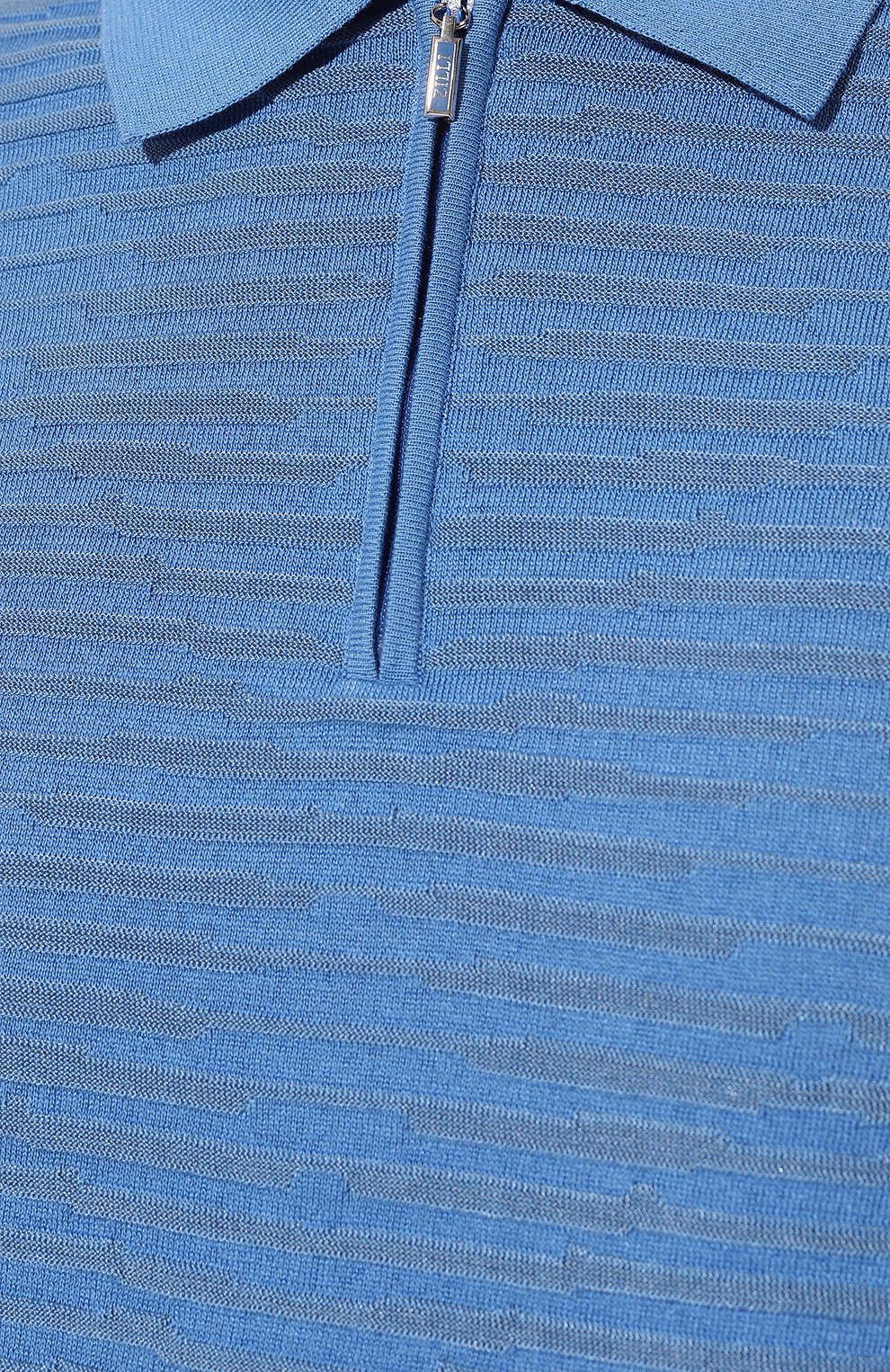 Поло из шелка и хлопка ZILLI, арт. MBZ-PZ082-0PTI1/MC01, фото 5