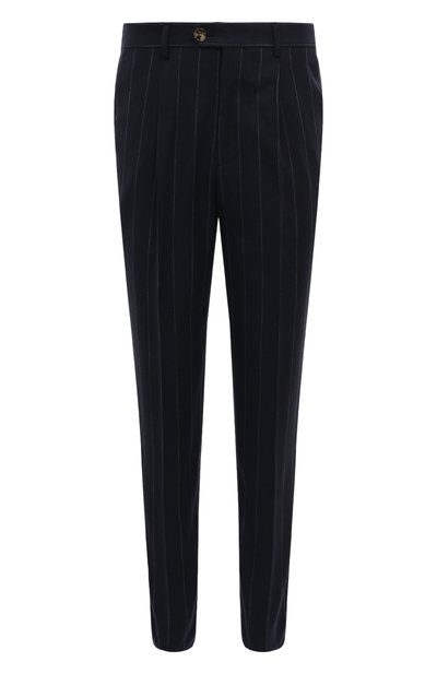 Мужские брюки из хлопка и шерсти BRUNELLO CUCINELLI, арт. MS484B2299