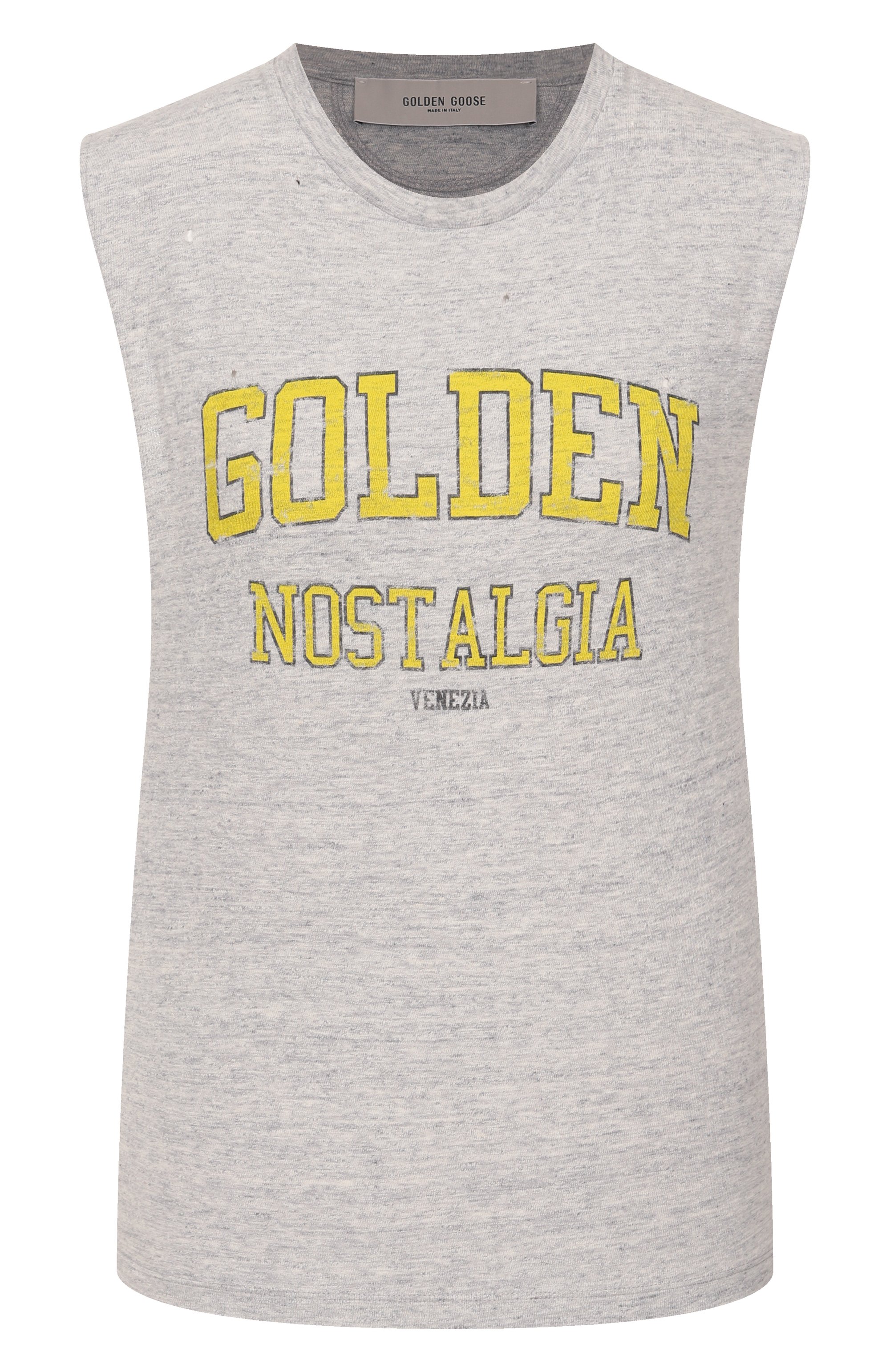 Хлопковая майка GOLDEN GOOSE DELUXE BRAND, арт. GWP02187.P001886, фото 1