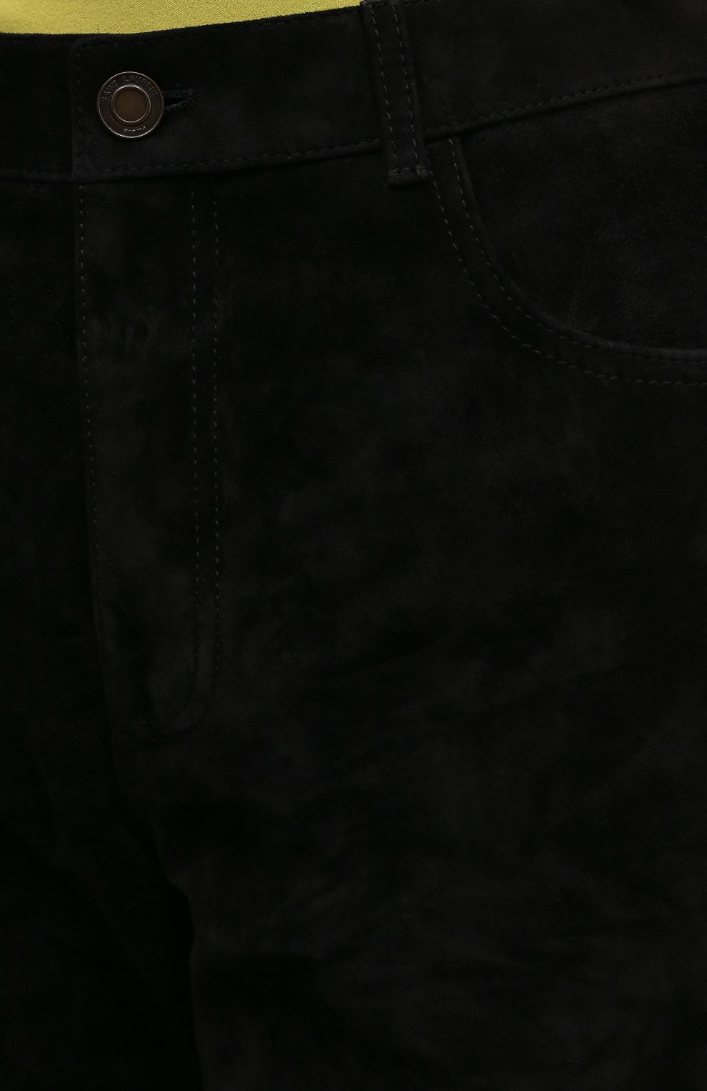 Замшевые брюки SAINT LAURENT, арт. 675724/0LI00, фото 5