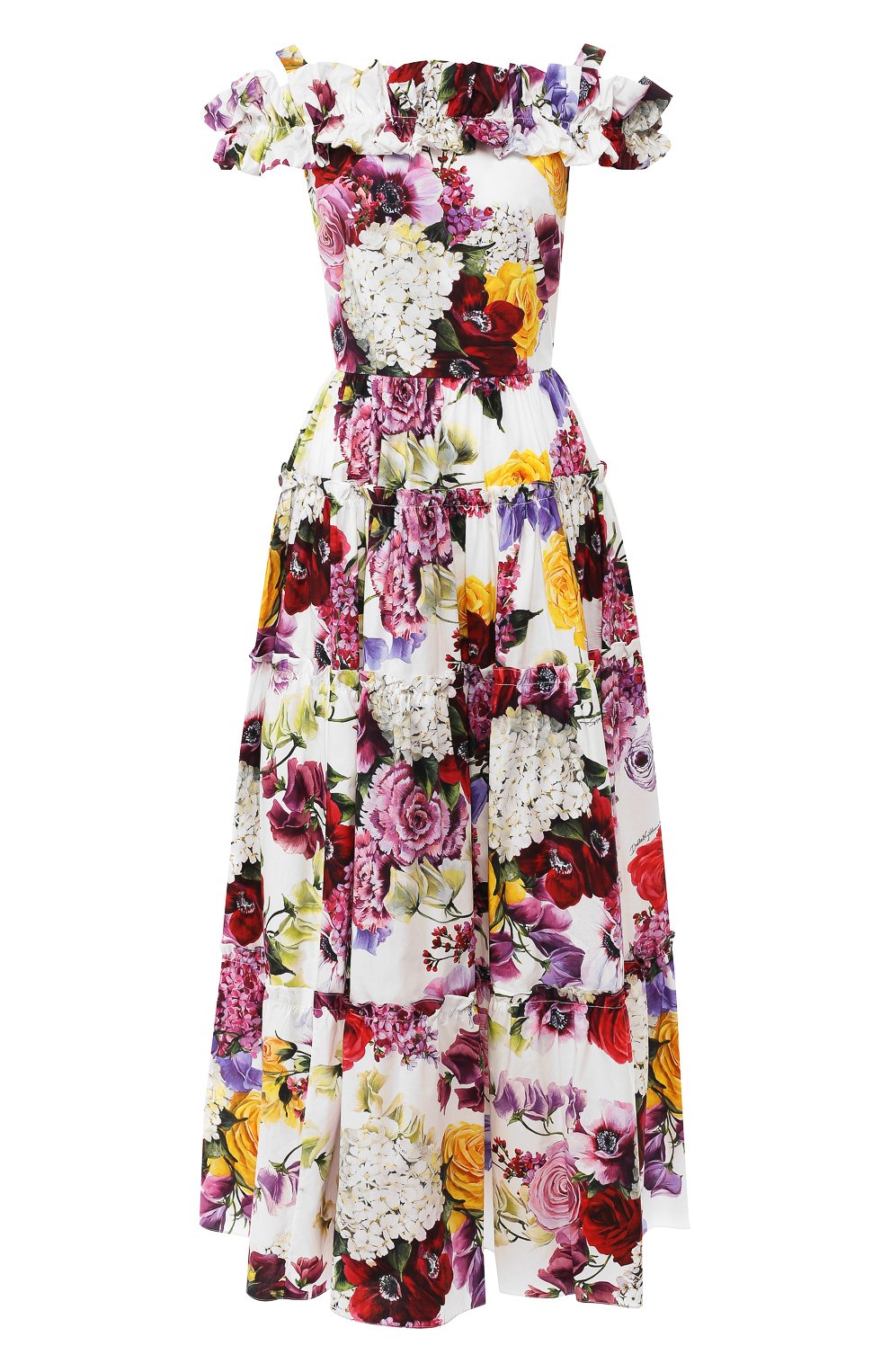 Хлопковое платье DOLCE & GABBANA, арт. F6804T/GDL71, фото 1