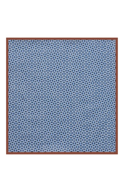 Льняной платок ALTEA голубого цвета по цене 5645 руб., арт. 2358408, фото 3 Льняной платок ALTEA, арт. 2358408, фото 3