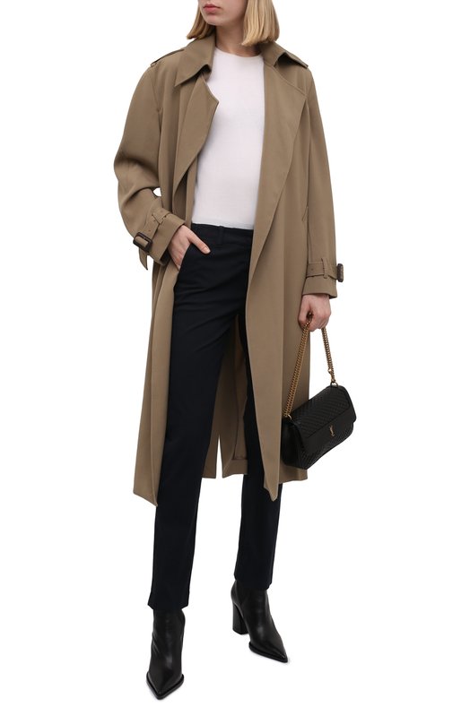 Хлопковые брюки Giorgio Armani 2SHPP0MZ/T03B3 Синий  2SHPP0MZ/T03B3 Фото 2