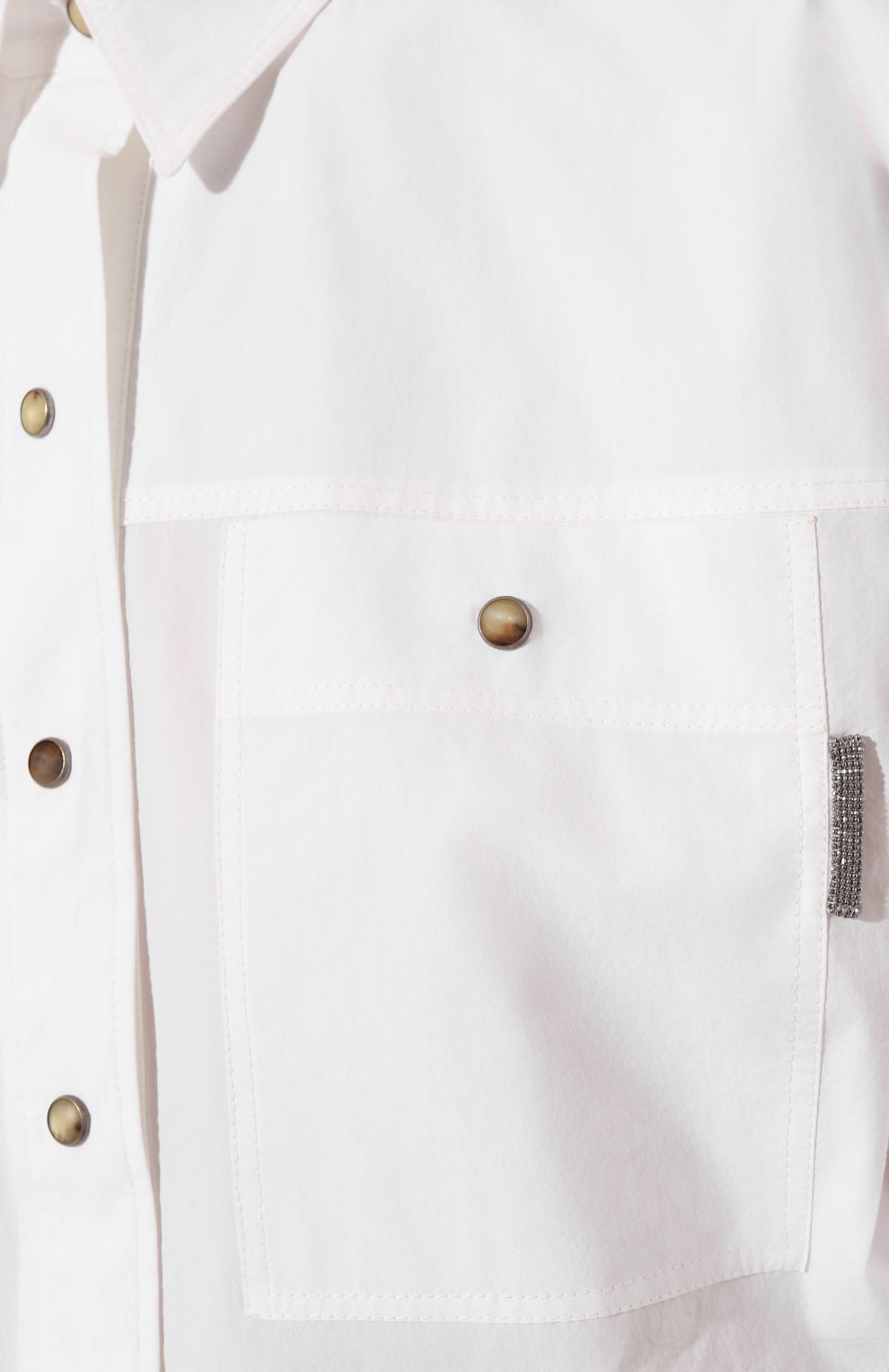 Джинсовая рубашка BRUNELLO CUCINELLI, арт. ML949B1348, фото 5