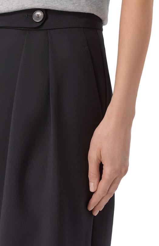 Шерстяные брюки Dries Van Noten 010903/3249 Чёрный  010903/3249 Фото 5