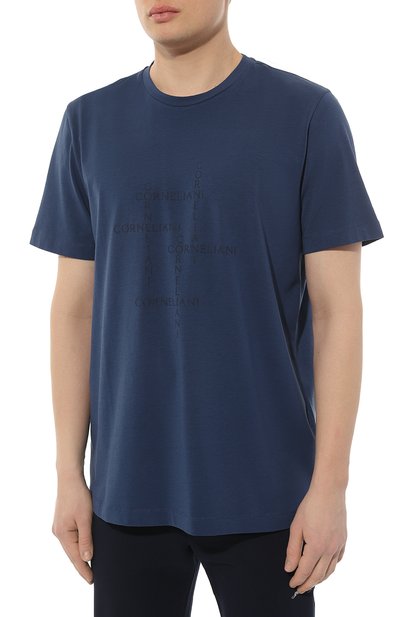 Хлопковая футболка CORNELIANI, арт. 93G582-9325026, фото 3