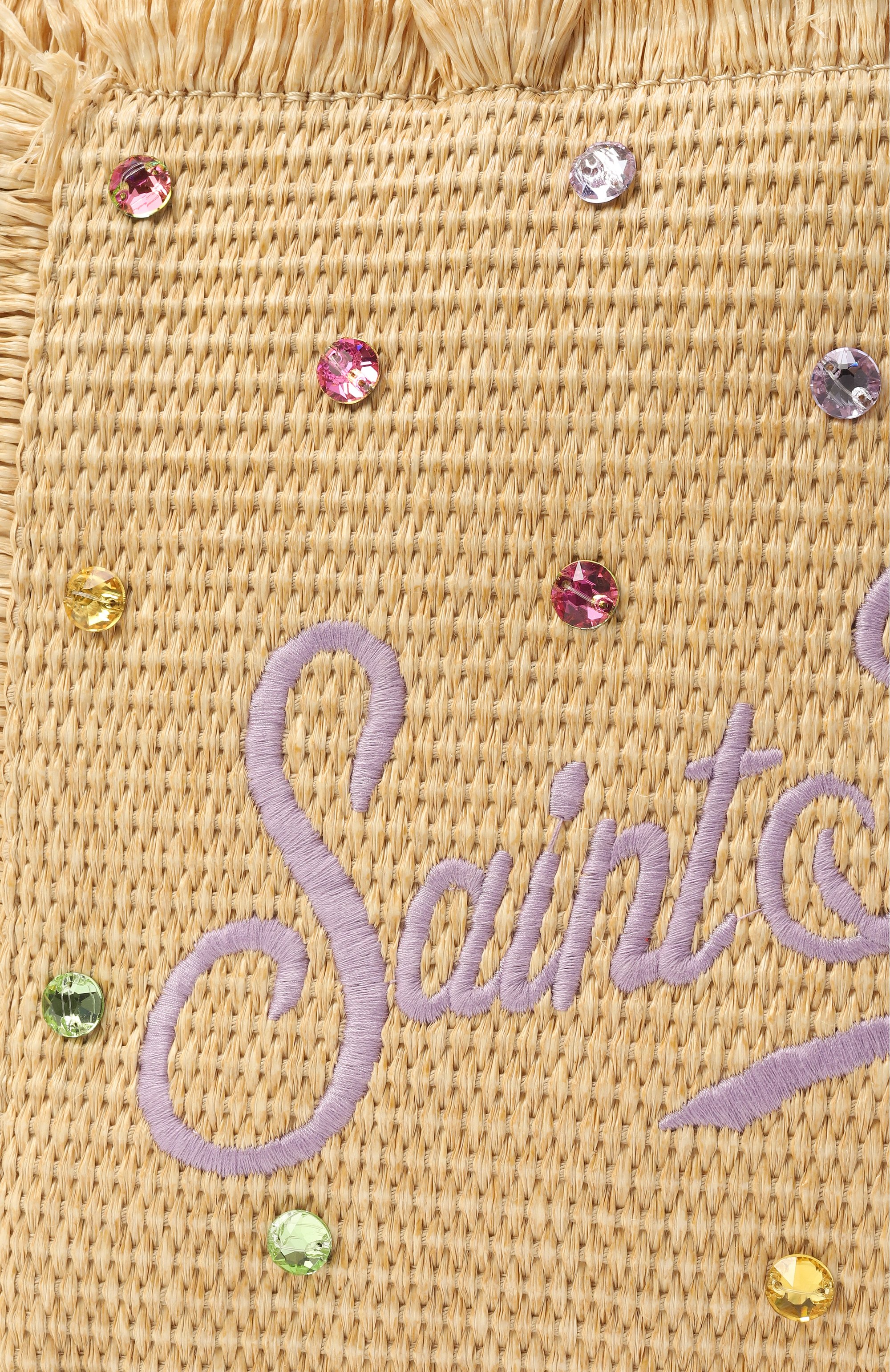 Сумка colette straw MC2 SAINT BARTH, арт. STBA C0LETTE STRAW N/01509H, фото 3