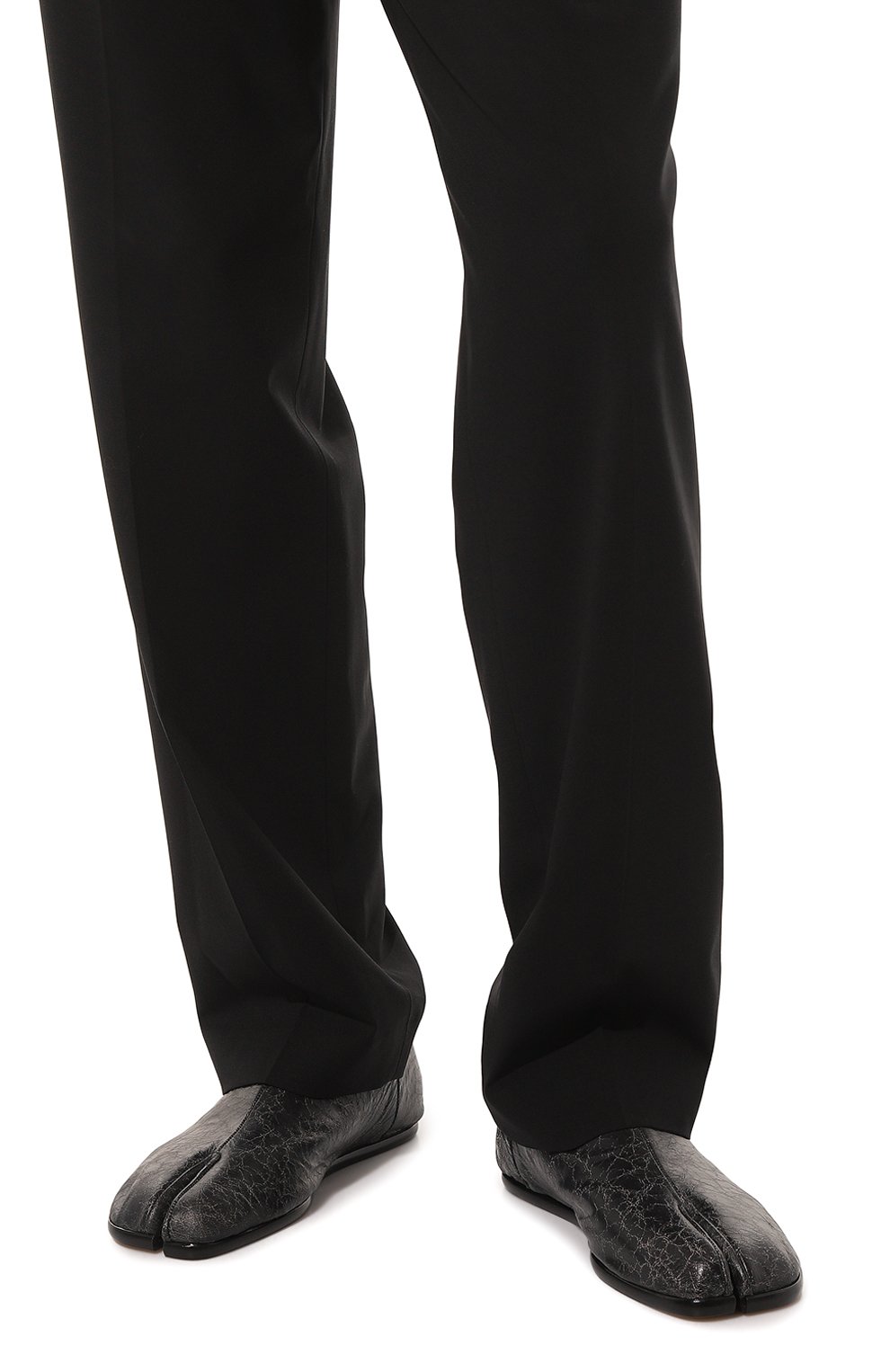 Кожаные слиперы tabi MAISON MARGIELA, арт. S57WR0051/P5342, фото 3