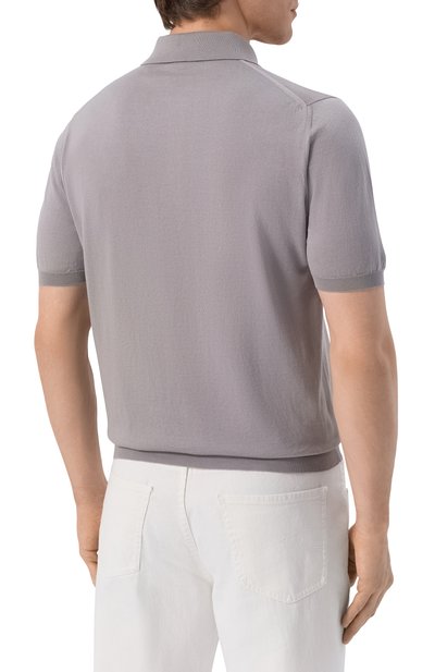 Хлопковое поло KITON, арт. UMKXX33, фото 4