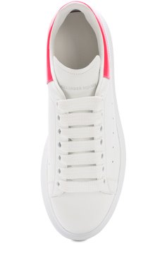 Кожаные кеды на массивной подошве ALEXANDER MCQUEEN, арт. 462214/WHQYC, фото 1