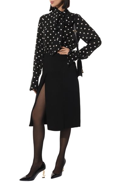 Кожаные туфли opyum SAINT LAURENT, арт. 4841600NPKK 1000, фото 2