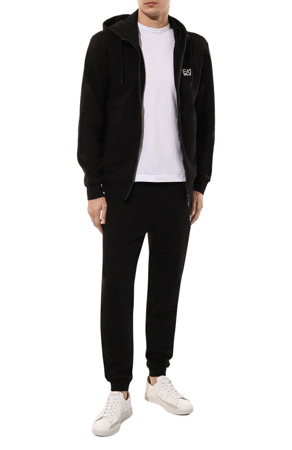Хлопковый спортивный костюм EA7, арт. 8NPV68/PJVTZ, фото 1