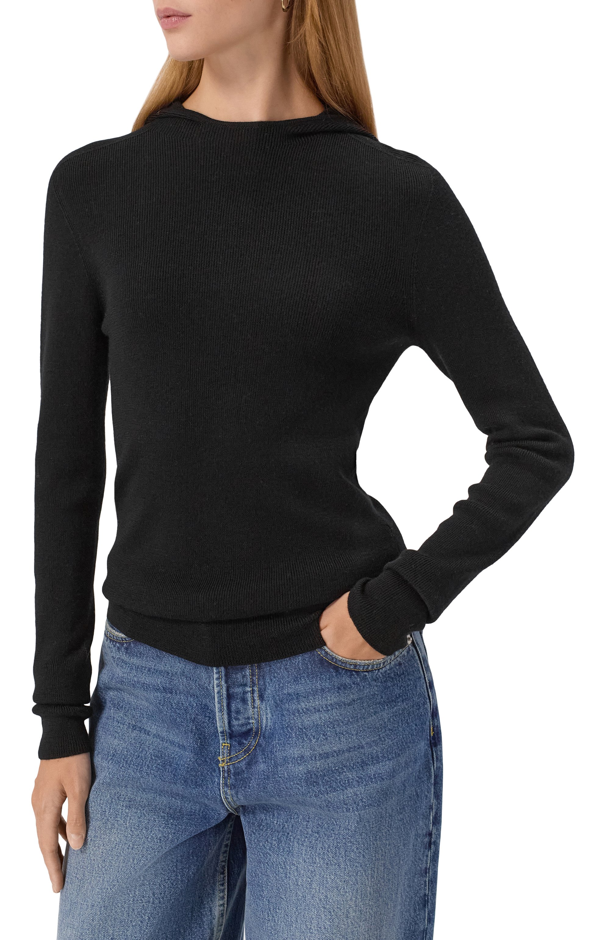 Шерстяное худи LESYANEBO, арт. LN08H-011_CHI, фото 3