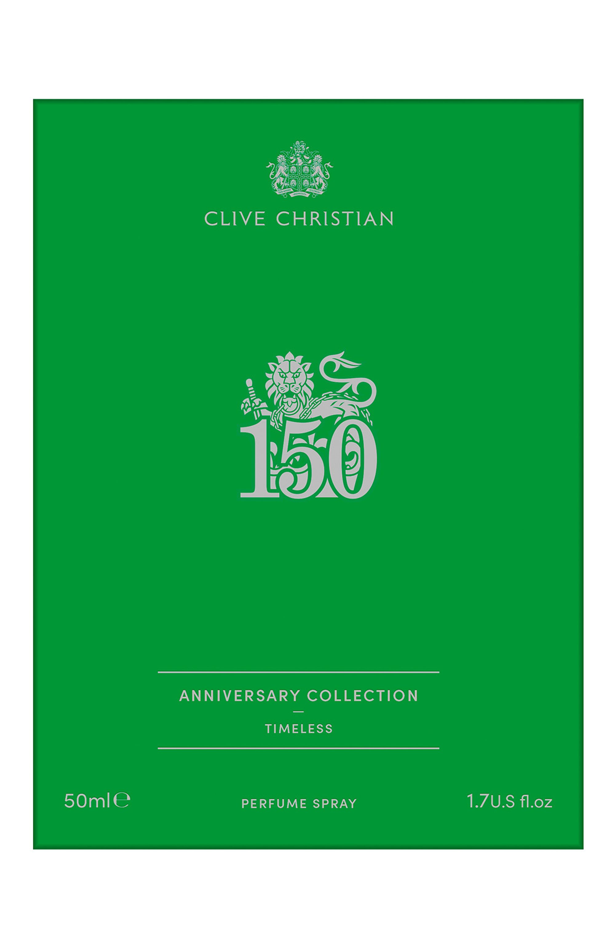 Духи 150 anniversary collection timeless (50ml) CLIVE CHRISTIAN бесцветного цвета по цене 73190 руб., арт. CC-150ANN50LNM01, фото 2 Духи 150 anniversary collection timeless (50ml) CLIVE CHRISTIAN, арт. CC-150ANN50LNM01, фото 2