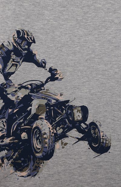 Хлопковая футболка IL GUFO, арт. P23TS382MF001/16A, фото 3