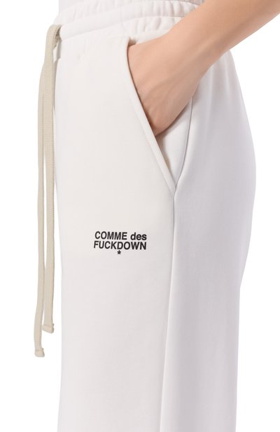 Хлопковые джоггеры COMME DES FUCKDOWN, арт. CFABW01552, фото 5