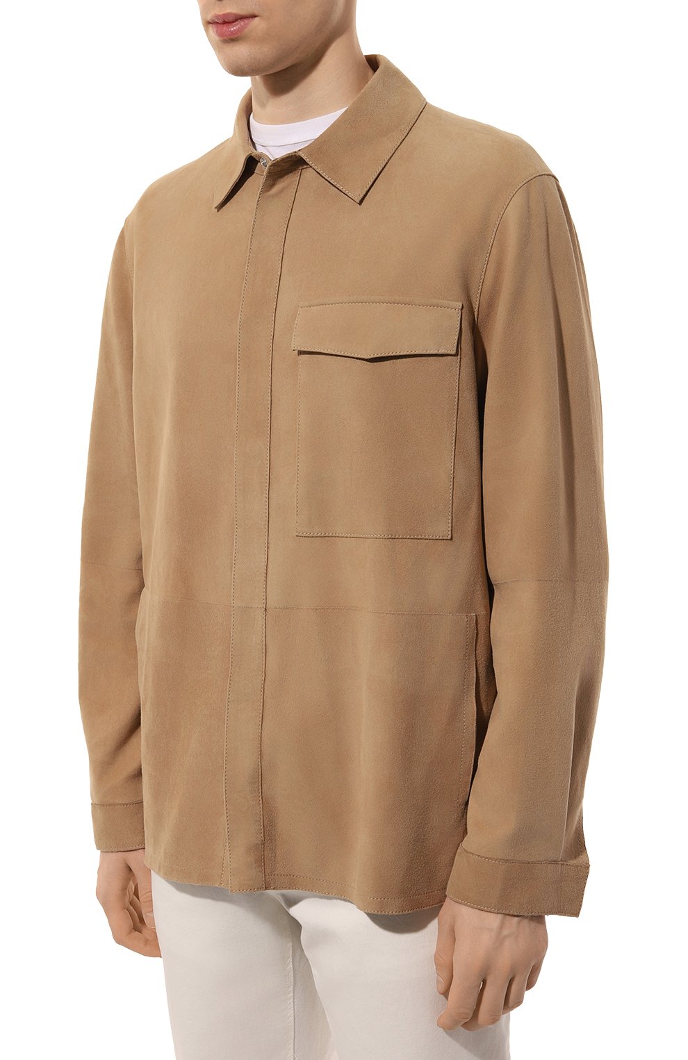 Замшевая куртка-рубашка MVST, арт. ALAIN/00332, фото 3