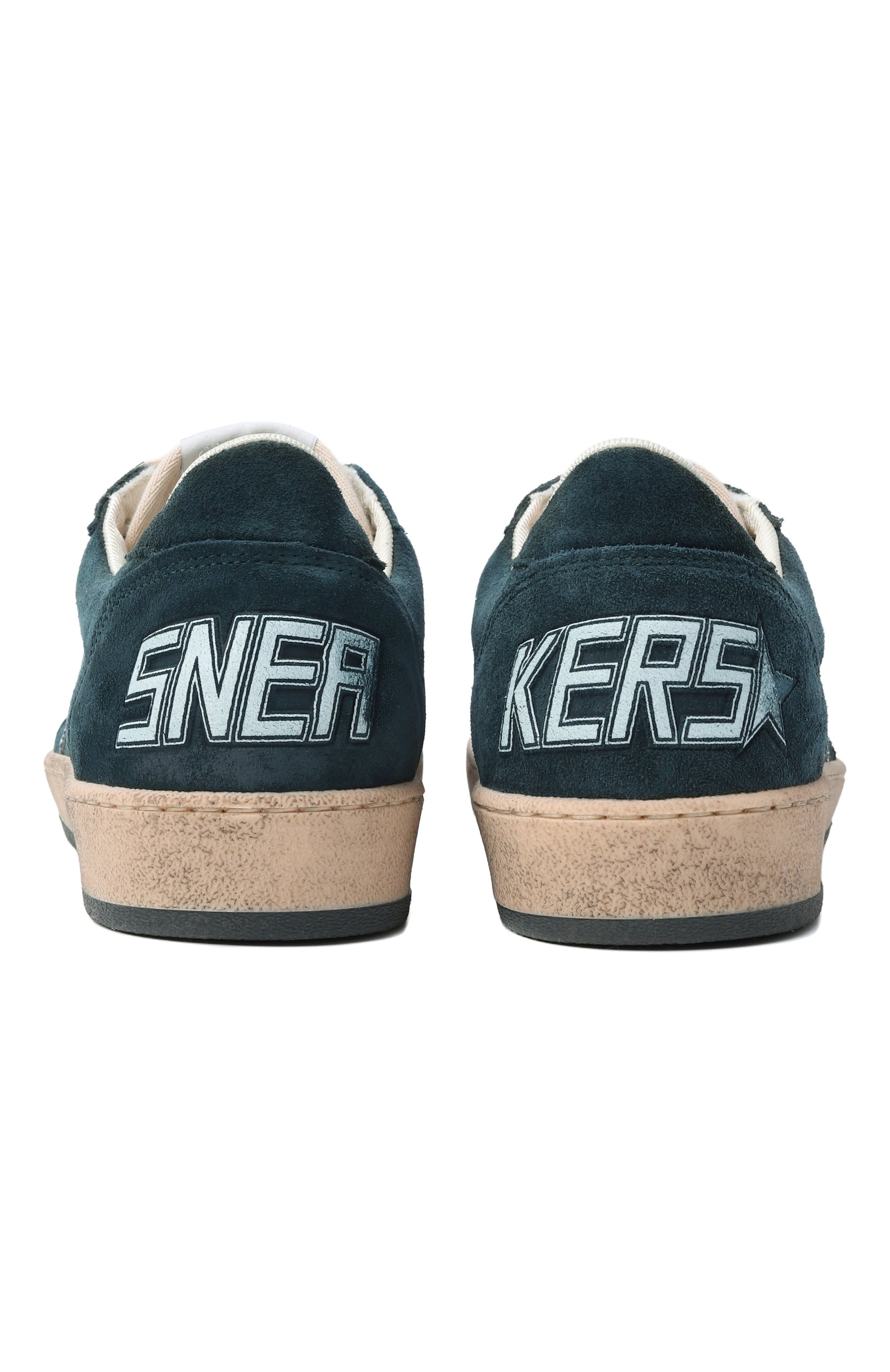 Замшевые кеды ball star GOLDEN GOOSE DELUXE BRAND, арт. GWF00117.F006680, фото 7