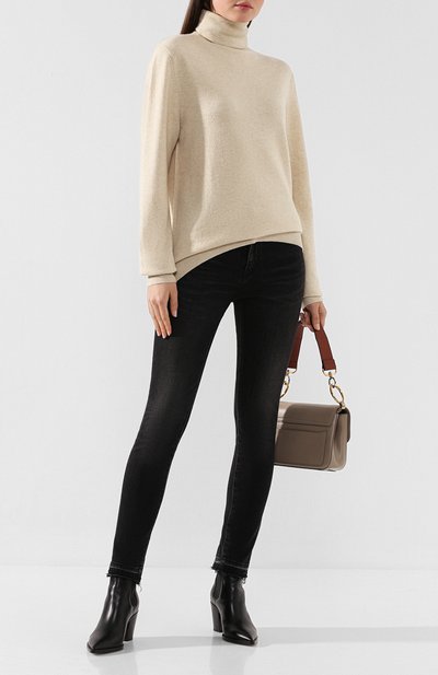 Кашемировая водолазка EXTREME CASHMERE бежевого цвета по цене 37150 руб., арт. 057/BE ALL, фото 2 Кашемировая водолазка EXTREME CASHMERE, арт. 057/BE ALL, фото 2