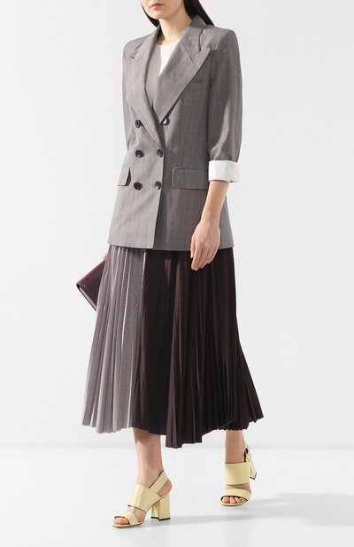 Жакет из смеси хлопка и вискозы ISABEL MARANT ETOILE серого цвета по цене 41550 руб., арт. VE0872-19P009E/ILIANE, фото 2 Жакет из смеси хлопка и вискозы ISABEL MARANT ETOILE, арт. VE0872-19P009E/ILIANE, фото 2