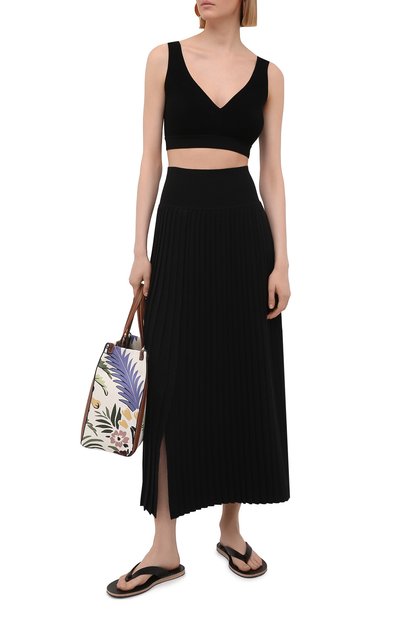 Топ из вискозы ALEXANDER MCQUEEN, арт. 659528/Q1AUE, фото 2
