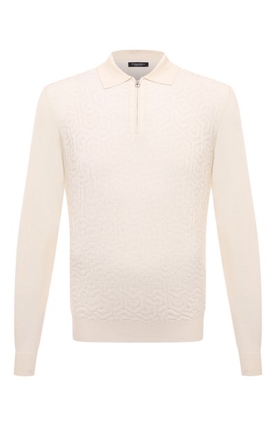 Мужская поло из шерсти и шелка STEFANO RICCI, арт. KE08009P30/E24370