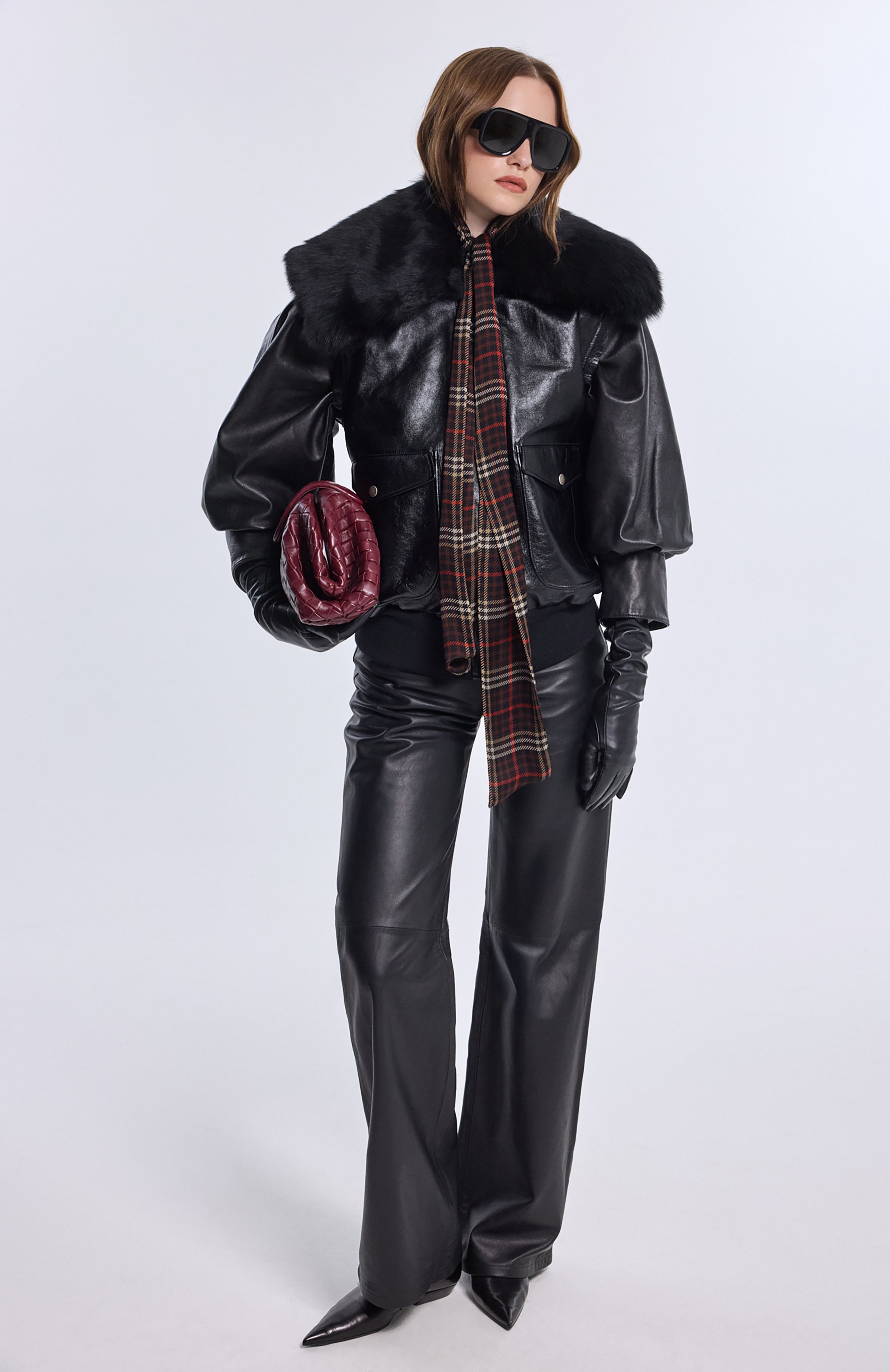 Кожаные ботильоны JIL SANDER, арт. J15WU0105/P8226, фото 7