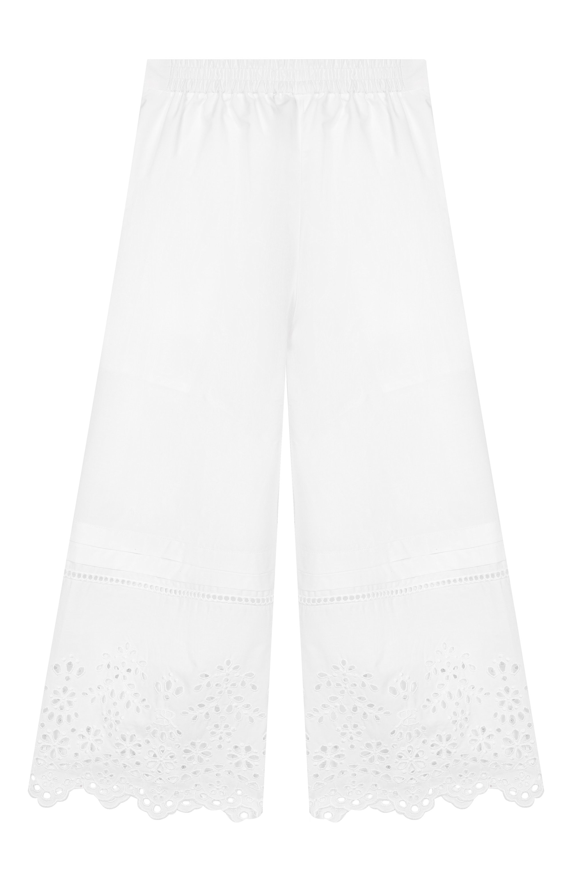 Хлопковые брюки ERMANNO SCERVINO, арт. Z1G409, фото 2