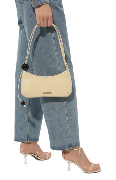 Сумка le bisou JACQUEMUS кремового цвета по цене 75350 руб., арт. 23H/231BA057-3060, фото 2 Сумка le bisou JACQUEMUS, арт. 23H/231BA057-3060, фото 2