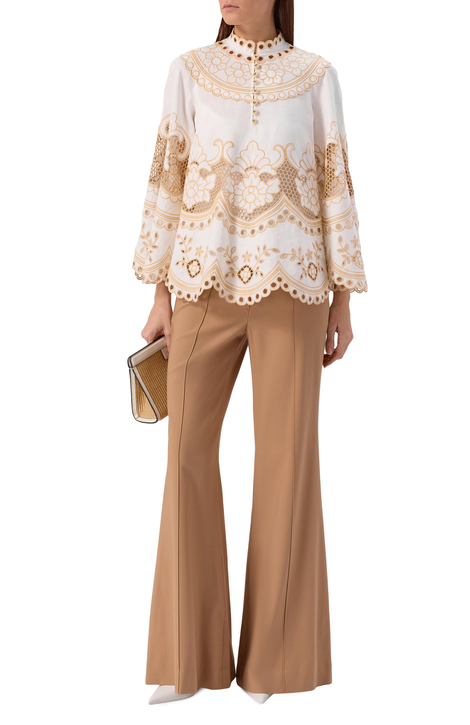 Льняная блузка ZIMMERMANN, арт. 5798TRS262, фото 2