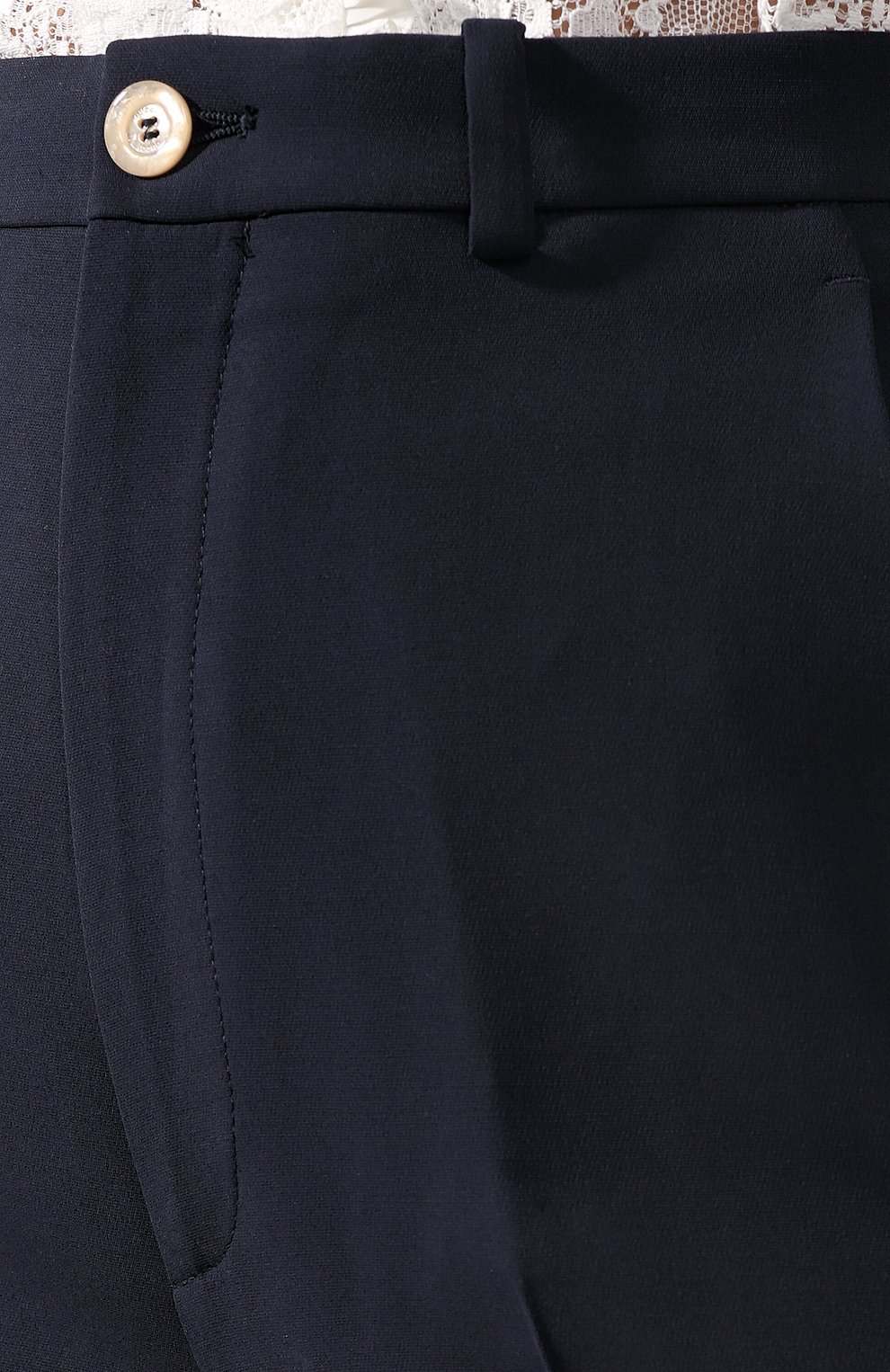Укороченные брюки из смеси шерсти и шелка GUCCI, арт. 519349/ZHM88, фото 5