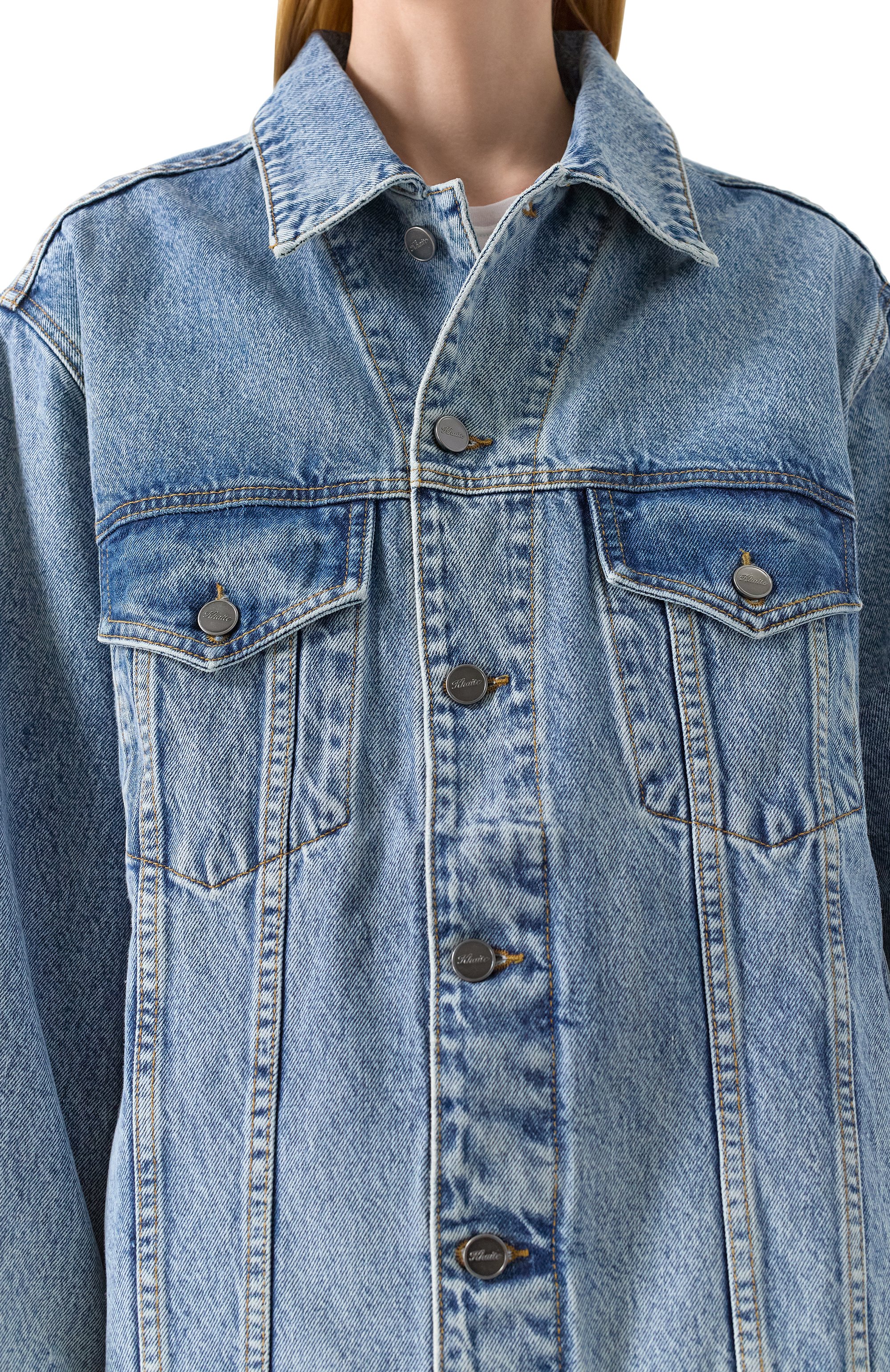 Джинсовая куртка KHAITE, арт. 1098094/W908, фото 5