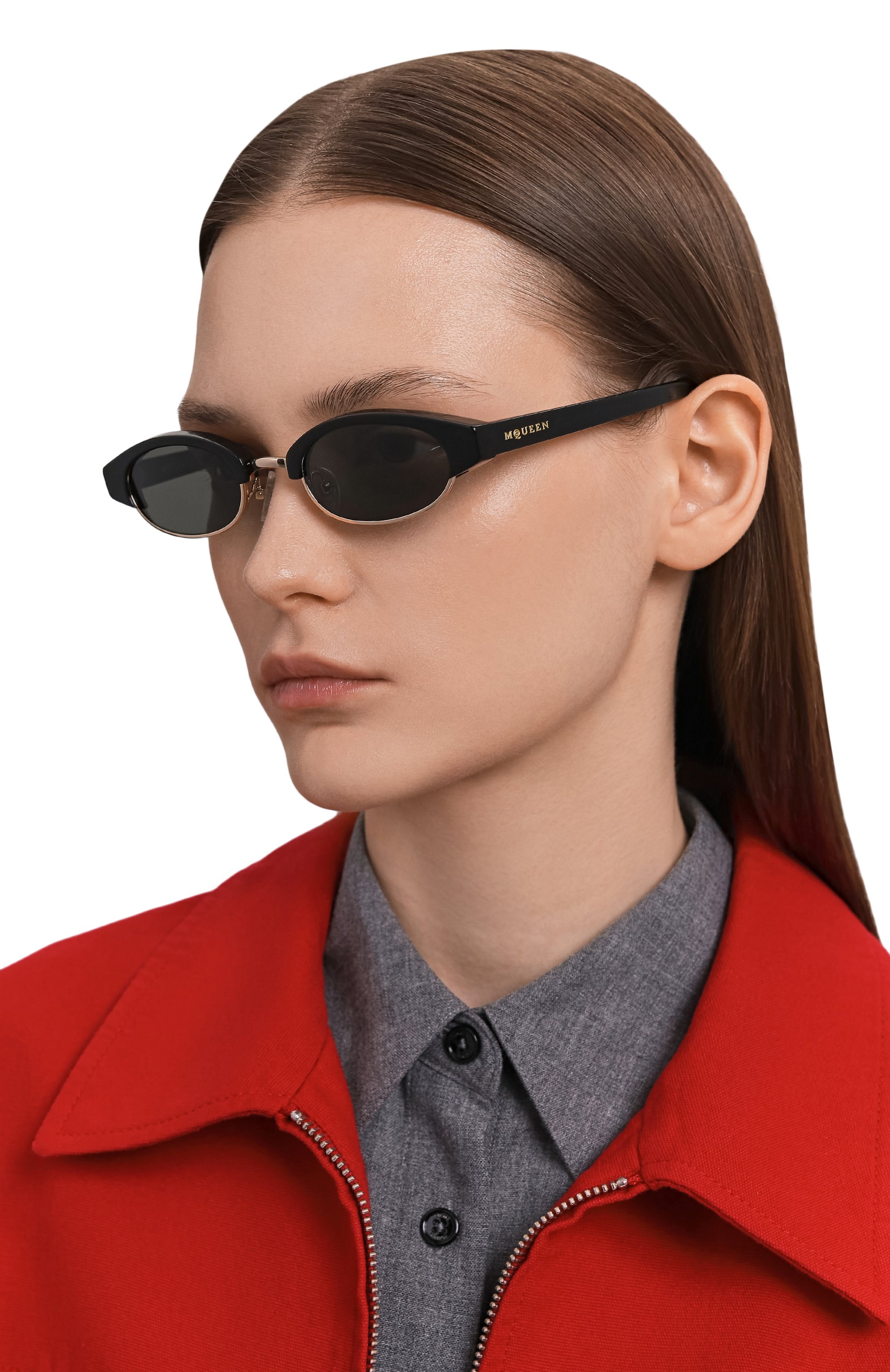 Солнцезащитные очки ALEXANDER MCQUEEN, арт. AM0534S 001, фото 2