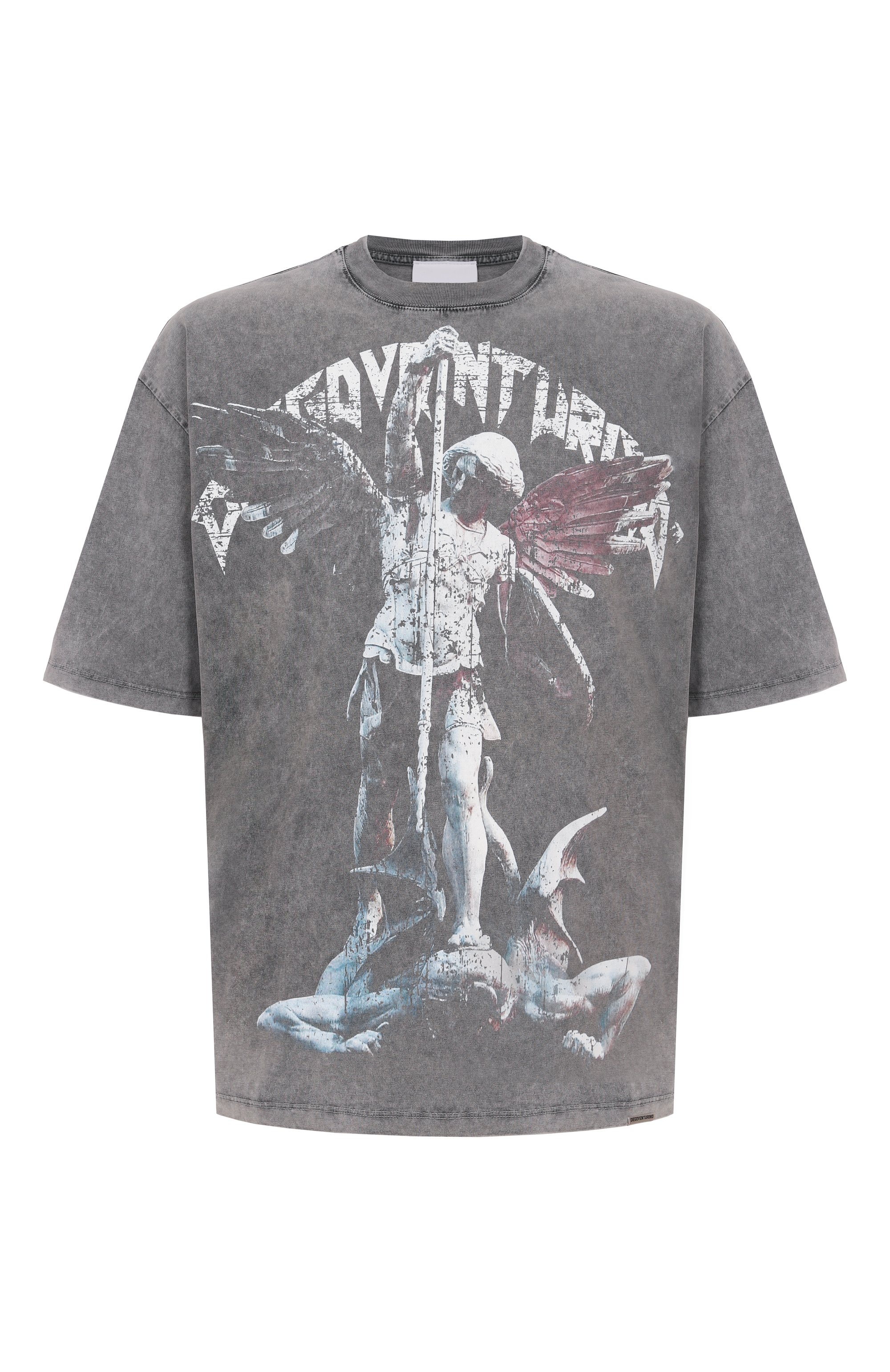 Хлопковая футболка DIEGO VENTURINO, арт. DVTS0DVAM, фото 1