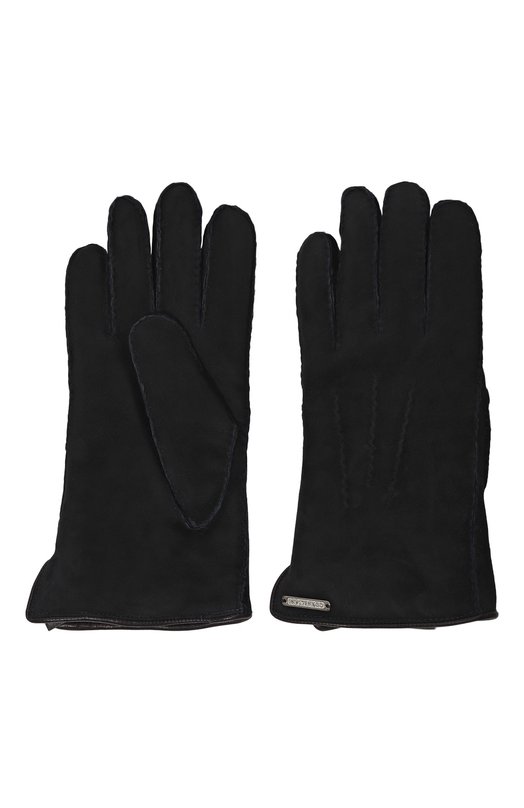 Перчатки из овчины Corneliani 94Q317-9420579 Синий  94Q317-9420579 Фото 3