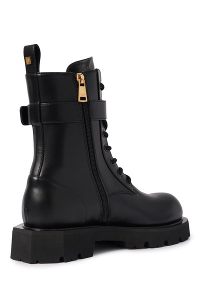 Кожаные ботинки ranger anthem BALMAIN черного цвета по цене 151500 руб., арт. HN1TC292/LVIT, фото 5 Кожаные ботинки ranger anthem BALMAIN, арт. HN1TC292/LVIT, фото 5