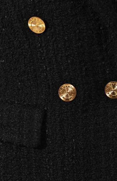 Жакет из смеси шерсти и вискозы ALEXANDRE VAUTHIER черного цвета по цене 226000 руб., арт. 193JA802BIS 0193-1124, фото 5 Жакет из смеси шерсти и вискозы ALEXANDRE VAUTHIER, арт. 193JA802BIS 0193-1124, фото 5