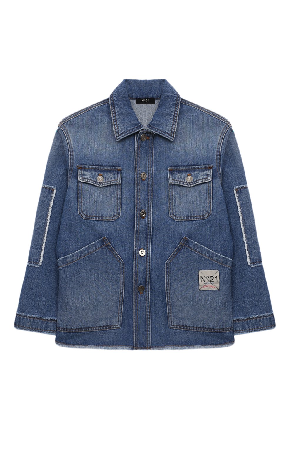 Джинсовая куртка N21, арт. N21907/N0338, фото 1