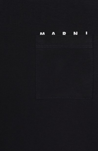 Хлопковая футболка MARNI, арт. M01415/M00RF, фото 3