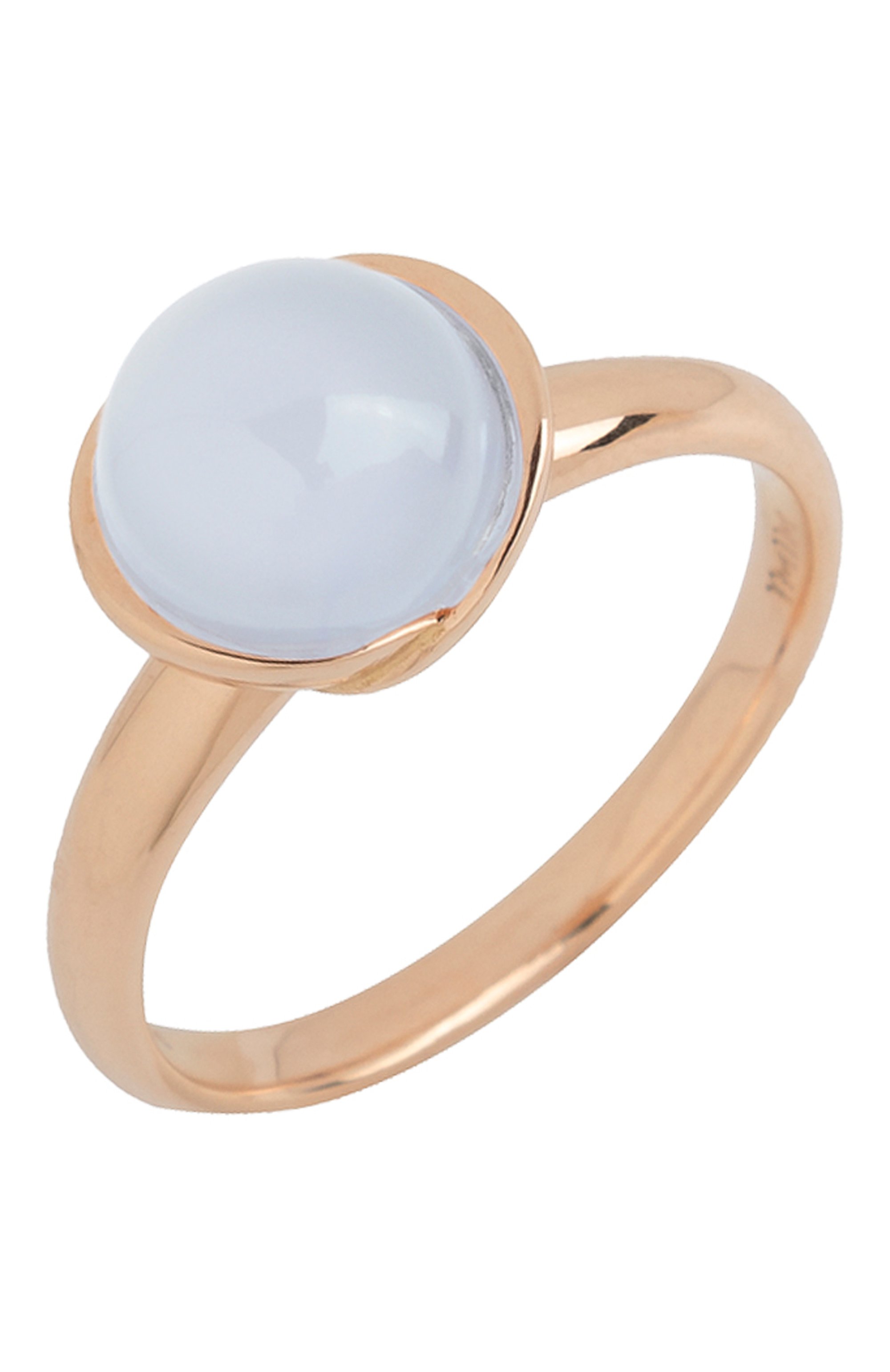 Кольцо MIMI бесцветного цвета по цене 88400 руб., арт. SA22BAKCLC8, фото 1 Кольцо MIMI, арт. SA22BAKCLC8, фото 1