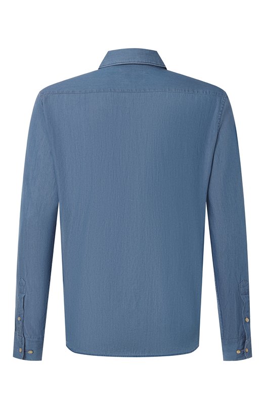 Хлопковая сорочка 1863 by ETERNA Синий, фото 2